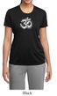 Ladies Yoga Shirt OM Tie Dye Moisture Wicking Tee T-Shirt