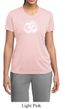 Ladies Yoga Shirt OM Tie Dye Moisture Wicking Tee T-Shirt