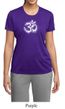 Ladies Yoga Shirt OM Tie Dye Moisture Wicking Tee T-Shirt