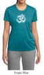 Ladies Yoga Shirt OM Tie Dye Moisture Wicking Tee T-Shirt