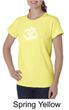 Ladies Yoga Shirt OM Tie Dye Organic Tee T-Shirt