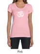 Ladies Yoga Shirt OM Tie Dye Scoop Neck Tee T-Shirt