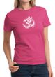 Ladies Yoga Shirt OM Tie Dye Tee T-Shirt