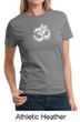 Ladies Yoga Shirt OM Tie Dye Tee T-Shirt
