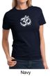 Ladies Yoga Shirt OM Tie Dye Tee T-Shirt