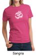 Ladies Yoga Shirt OM Tie Dye Tee T-Shirt