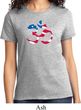 Ladies Yoga Shirt Patriotic Om Tee T-Shirt
