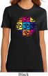 Ladies Yoga Shirt Pop Art Om Organic Tee T-Shirt