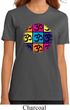 Ladies Yoga Shirt Pop Art Om Organic Tee T-Shirt