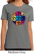 Ladies Yoga Shirt Pop Art Om Organic Tee T-Shirt
