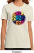 Ladies Yoga Shirt Pop Art Om Organic Tee T-Shirt