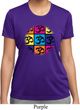 Ladies Yoga Shirt Pop Art Om Moisture Wicking Tee