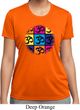 Ladies Yoga Shirt Pop Art Om Moisture Wicking Tee