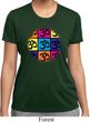 Ladies Yoga Shirt Pop Art Om Moisture Wicking Tee