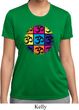 Ladies Yoga Shirt Pop Art Om Moisture Wicking Tee