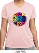 Ladies Yoga Shirt Pop Art Om Moisture Wicking Tee