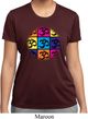 Ladies Yoga Shirt Pop Art Om Moisture Wicking Tee
