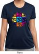 Ladies Yoga Shirt Pop Art Om Moisture Wicking Tee