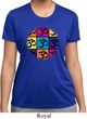 Ladies Yoga Shirt Pop Art Om Moisture Wicking Tee