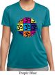 Ladies Yoga Shirt Pop Art Om Moisture Wicking Tee