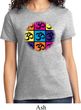 Ladies Yoga Shirt Pop Art Om Tee T-Shirt