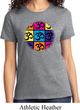 Ladies Yoga Shirt Pop Art Om Tee T-Shirt