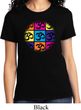 Ladies Yoga Shirt Pop Art Om Tee T-Shirt