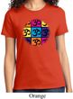 Ladies Yoga Shirt Pop Art Om Tee T-Shirt
