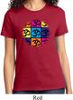 Ladies Yoga Shirt Pop Art Om Tee T-Shirt