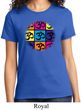 Ladies Yoga Shirt Pop Art Om Tee T-Shirt