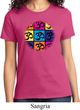 Ladies Yoga Shirt Pop Art Om Tee T-Shirt
