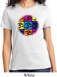 Ladies Yoga Shirt Pop Art Om Tee T-Shirt