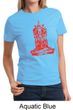 Ladies Yoga Shirt Red Tara Tee T-Shirt