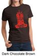 Ladies Yoga Shirt Red Tara Tee T-Shirt