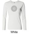 Ladies Yoga Shirt Sahasrara Chakra Meditation Long Sleeve Shirt