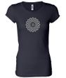 Ladies Yoga Shirt Sahasrara Chakra Meditation Longer Length Shirt