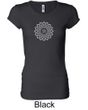 Ladies Yoga Shirt Sahasrara Chakra Meditation Longer Length Shirt