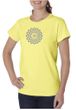Ladies Yoga Shirt Sahasrara Chakra Meditation Organic T-shirt