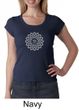Ladies Yoga Shirt Sahasrara Chakra Meditation Scoop Neck Shirt