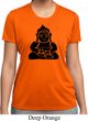 Ladies Yoga Shirt Shadow Buddha Moisture Wicking Tee T-Shirt