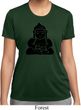 Ladies Yoga Shirt Shadow Buddha Moisture Wicking Tee T-Shirt