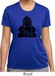 Ladies Yoga Shirt Shadow Buddha Moisture Wicking Tee T-Shirt