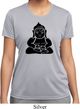 Ladies Yoga Shirt Shadow Buddha Moisture Wicking Tee T-Shirt