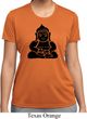 Ladies Yoga Shirt Shadow Buddha Moisture Wicking Tee T-Shirt