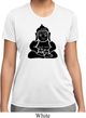 Ladies Yoga Shirt Shadow Buddha Moisture Wicking Tee T-Shirt