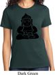 Ladies Yoga Shirt Shadow Buddha Tee T-Shirt