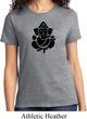 Ladies Yoga Shirt Shadow Ganesha Tee T-Shirt