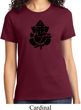 Ladies Yoga Shirt Shadow Ganesha Tee T-Shirt