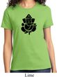 Ladies Yoga Shirt Shadow Ganesha Tee T-Shirt