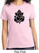 Ladies Yoga Shirt Shadow Ganesha Tee T-Shirt